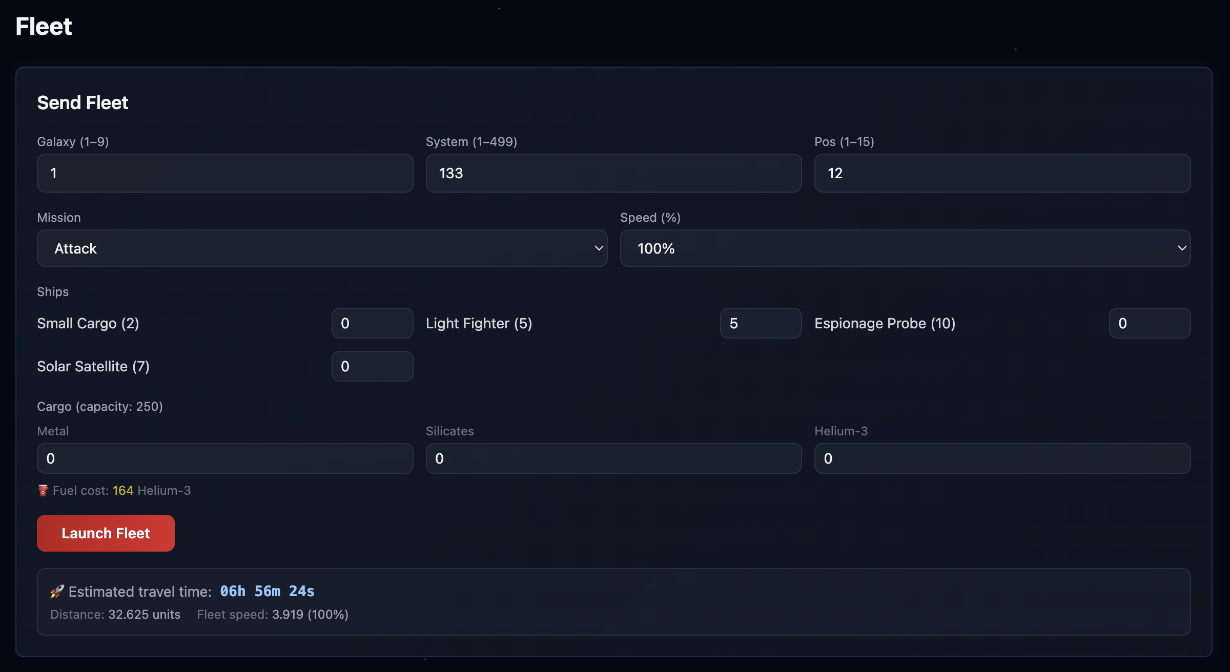 AstroLurch gameplay — Fleet dispatch and mission control